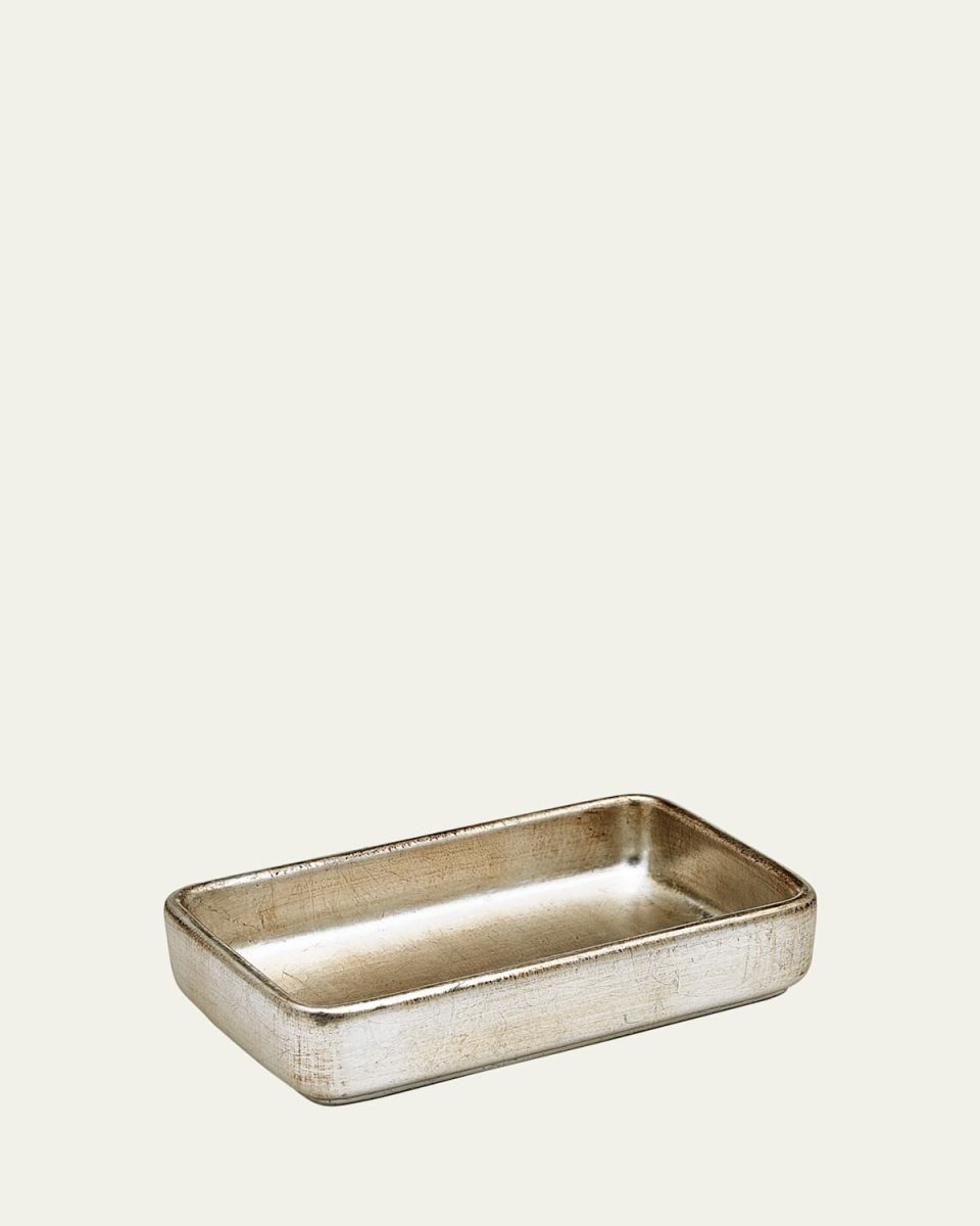 Ava Towel Tray, Silver